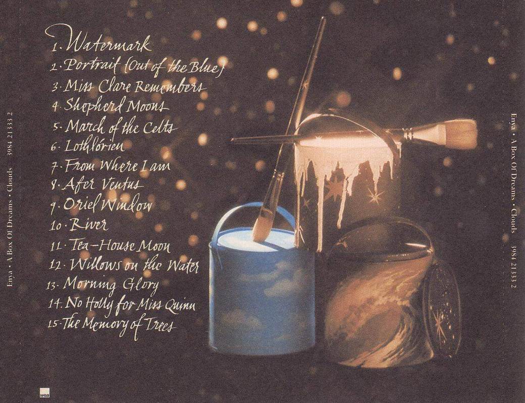 Enya  A Box Of Dreams  Clouds  Back